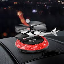 Solar Car Fragrance Helicopter Car Air Freshener