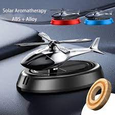 Solar Car Fragrance Helicopter Car Air Freshener